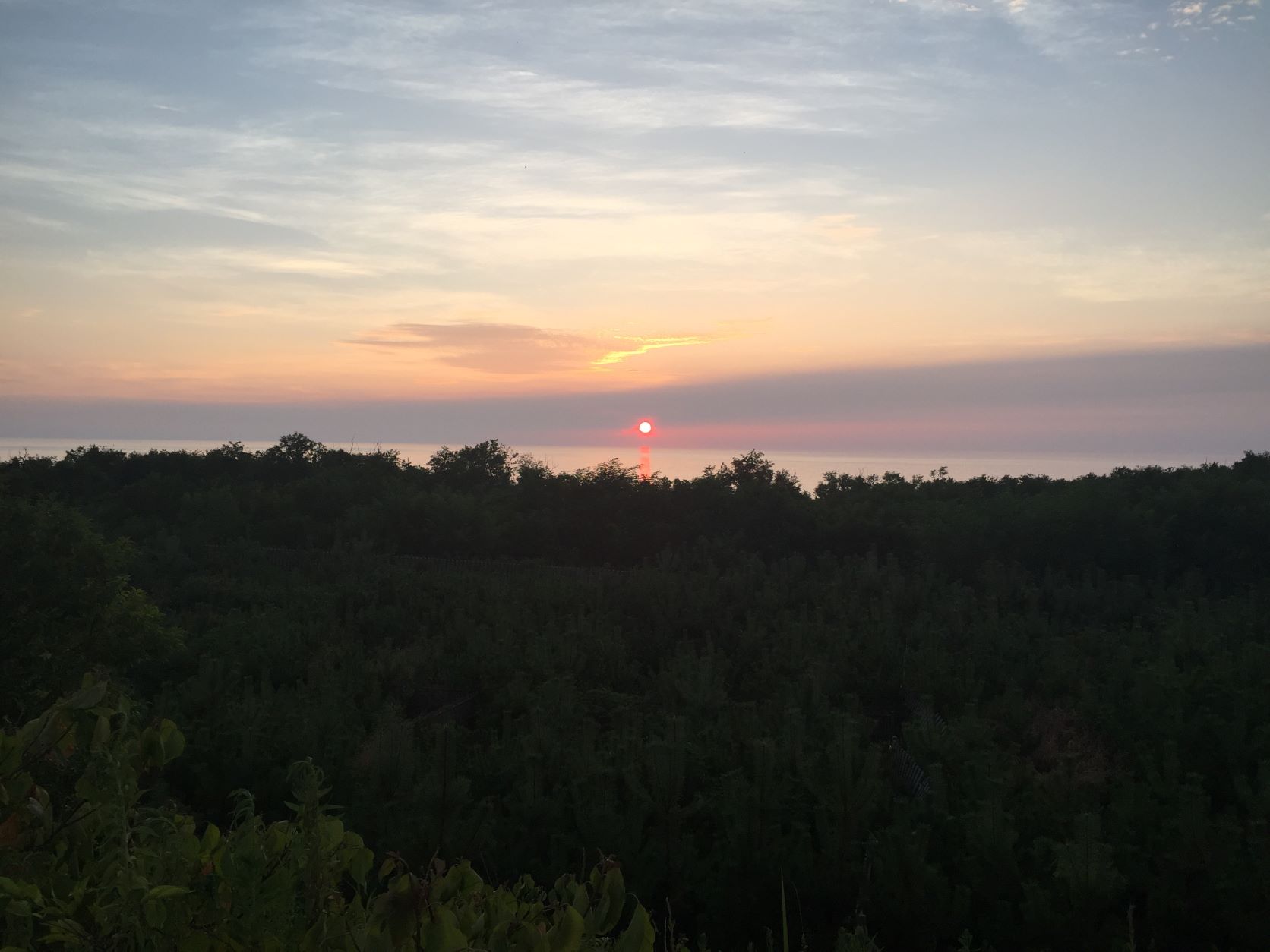 内灘町夕日