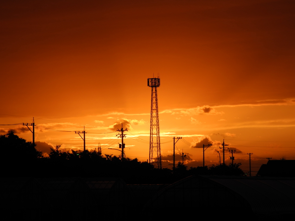 夕焼け空