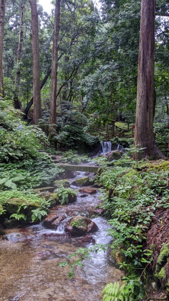 瓜割の滝